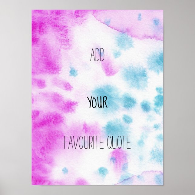 Motivational poster (Front)