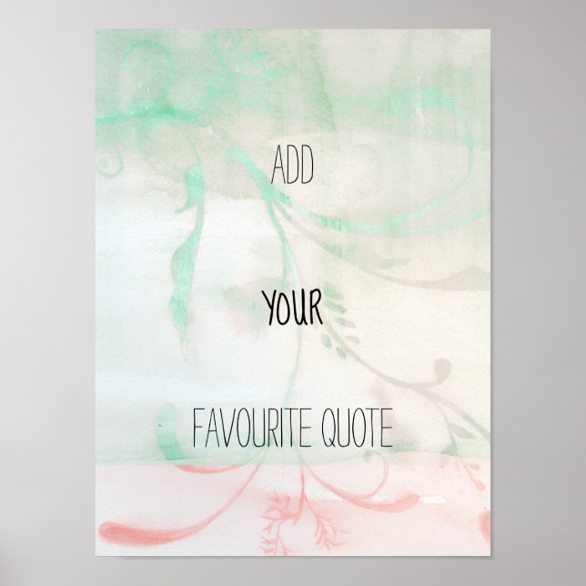 Motivational poster (Front)