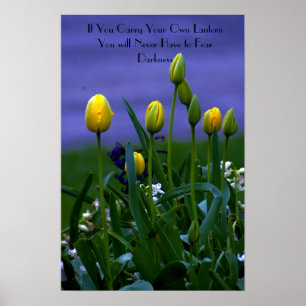 Motivational Poster-Be your own Light Poster