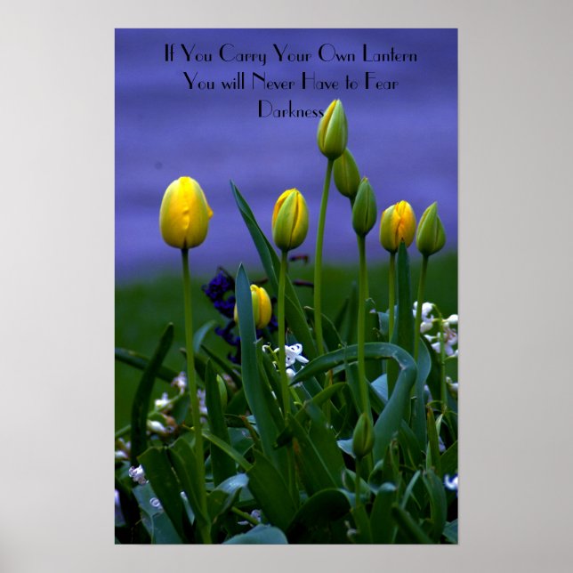 Motivational Poster-Be your own Light Poster (Front)