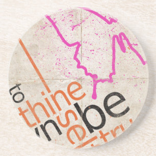 Motivational Poster Coaster