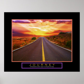 Motivational Poster "Journey" 22"x28"