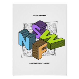 Motivational Poster Office Decor   Bold Quote