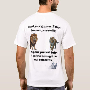 Motivational Predator Art T-Shirt