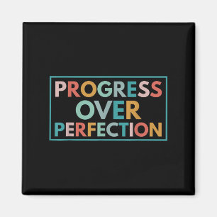 Motivational Progress Over Perfection Back To Scho Magnet