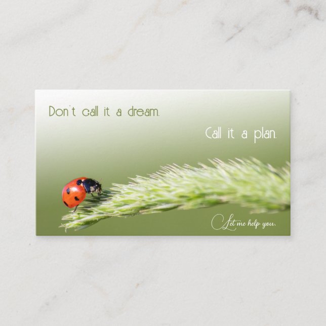 Motivational Psychologists and Psychotherapists Business Card (Front)