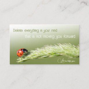 Motivational Psychologists and Psychotherapists Business Card