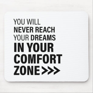 Motivational Quote Art Dreams Famous Quotes Mouse Mat