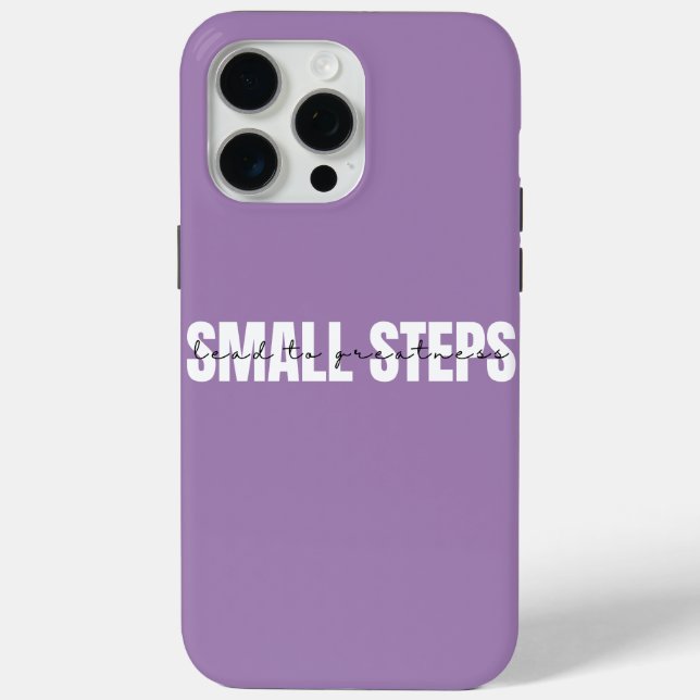 Motivational Quote Case-Mate iPhone Case (Back)