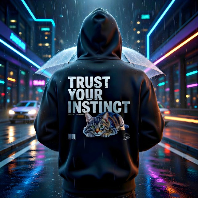 Motivational Quote Cat Lover Gift Hoodie (Creator Uploaded)