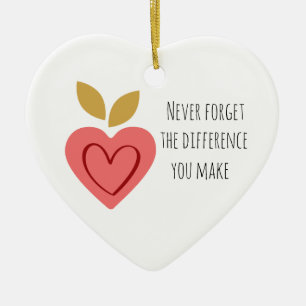 Motivational quote Christmas family photo  Ceramic Tree Decoration