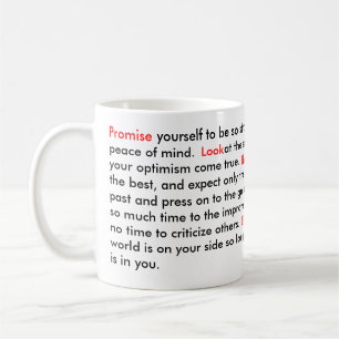 Motivational Quote Coffee Mug