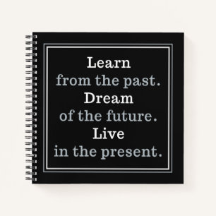 Motivational Quote custom notebook