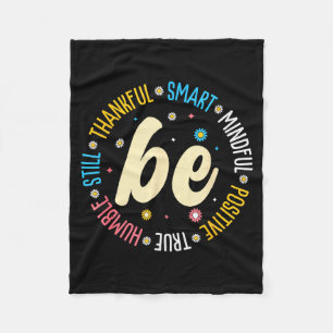 Motivational Quote Design Inspiration Positive Say Fleece Blanket