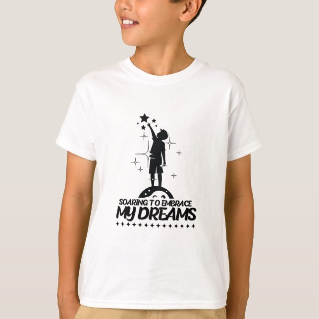 Motivational quote design T-Shirt (Front)