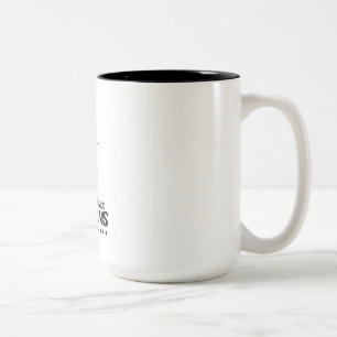 Motivational quote design  Two-Tone coffee mug