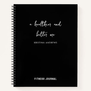 Motivational Quote Fitness Weight Loss Journal