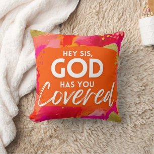 Motivational Quote Inspirational Abstract  Cushion