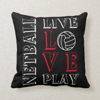 Motivational Quote Live Love Play Netball
