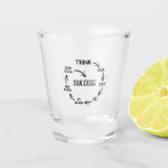 Motivational quote mindset mentor coach teachers shot glass<br><div class="desc">Funny motivational quotes sayings success cycle mindset motivation patience Inspirational saying gifts idea for her him</div>