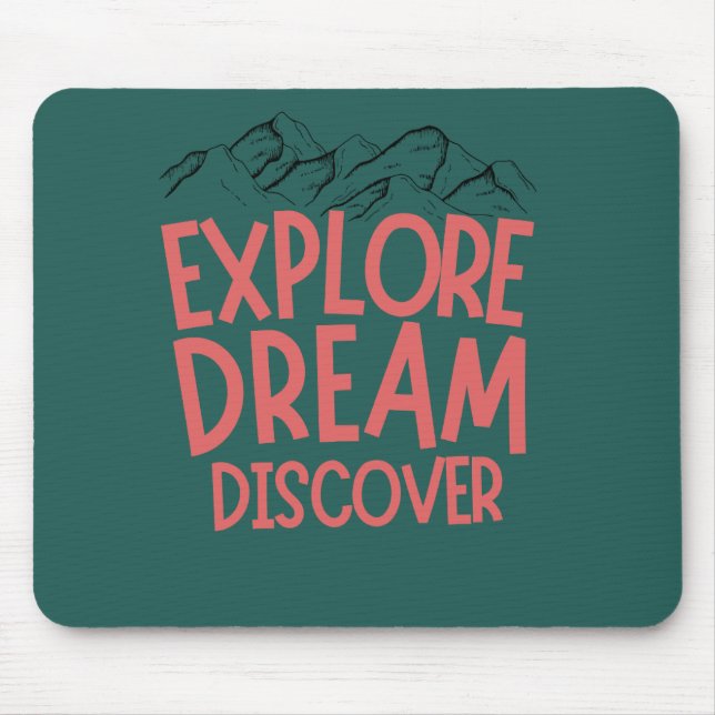 Motivational Quote MousePad  (Front)