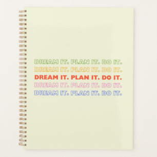 Motivational Quote New Year Resolutions Planner