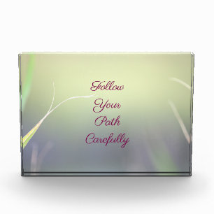 Motivational Quote Photo Block