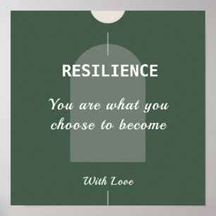 Motivational quote poster