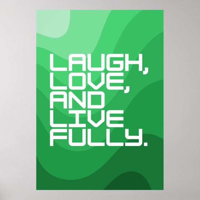 Motivational Quote Poster (Front)