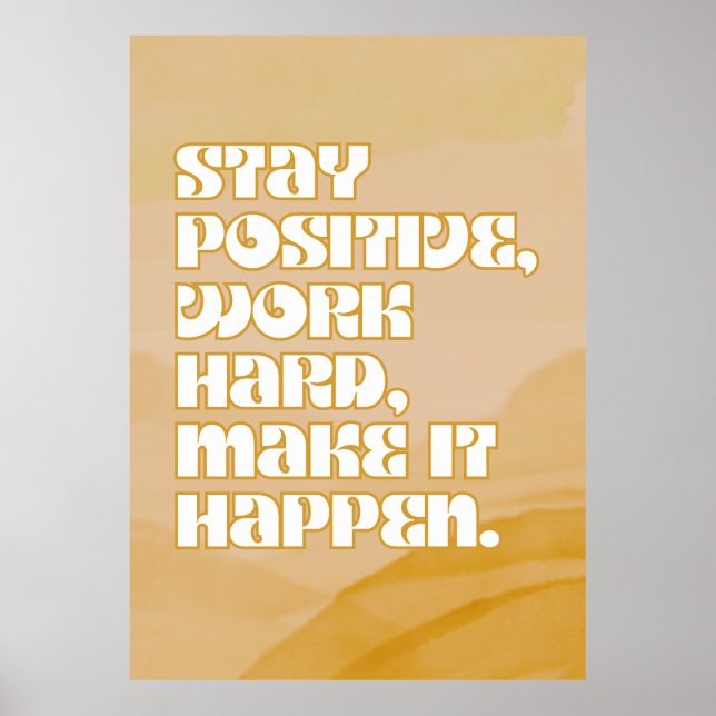 Motivational Quote Poster (Front)