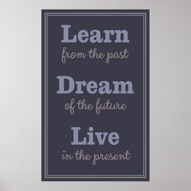 Motivational Quote poster (Front)