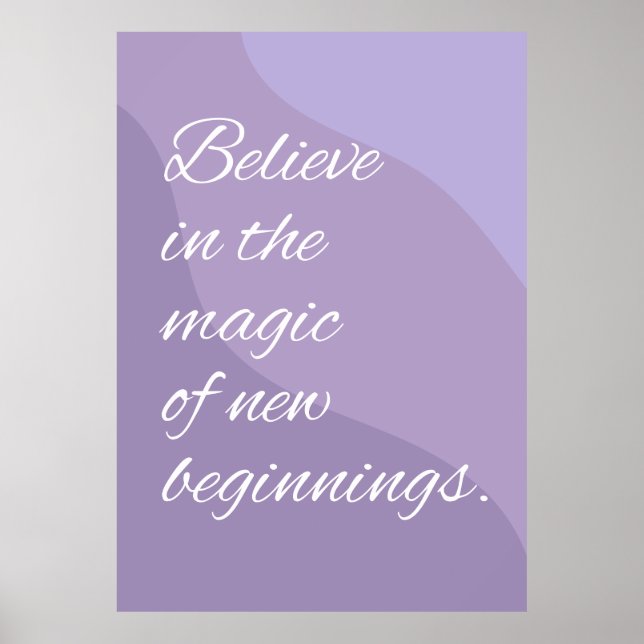 Motivational Quote Poster (Front)