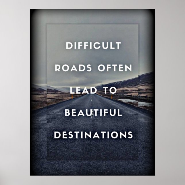 Motivational Quote Poster (Front)