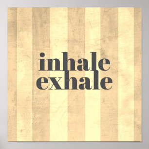 motivational quote poster distressed stripes