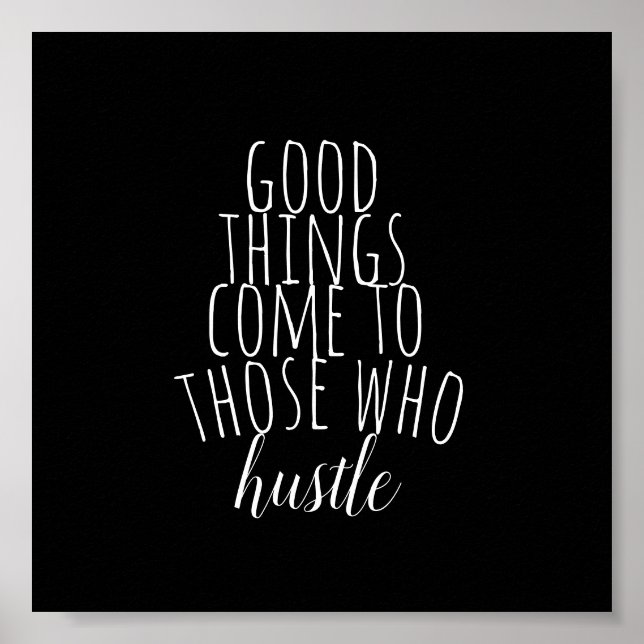 motivational quote poster typography word art (Front)