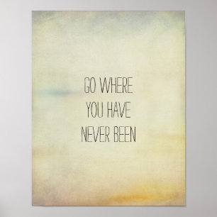 motivational quote poster vintage style