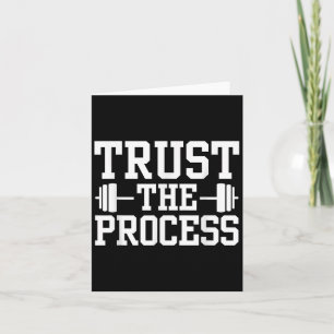 Motivational Quote Saying Gym Fan Workout Fitness Card