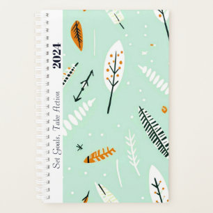 MOTIVATIONAL QUOTE SIMPLE CLASSIC BOHO PATTERN PLANNER