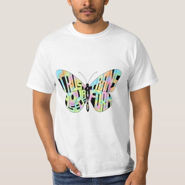 Motivational Quote  T-Shirt (Front)