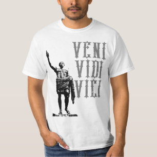 Motivational Quote Veni Vidi Vici Caesar Mens T-Shirt