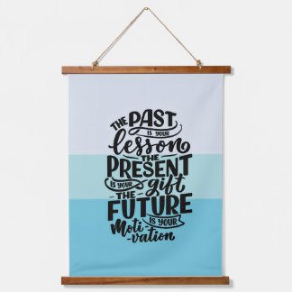 Motivational Quote Wall Art. Hanging Tapestry