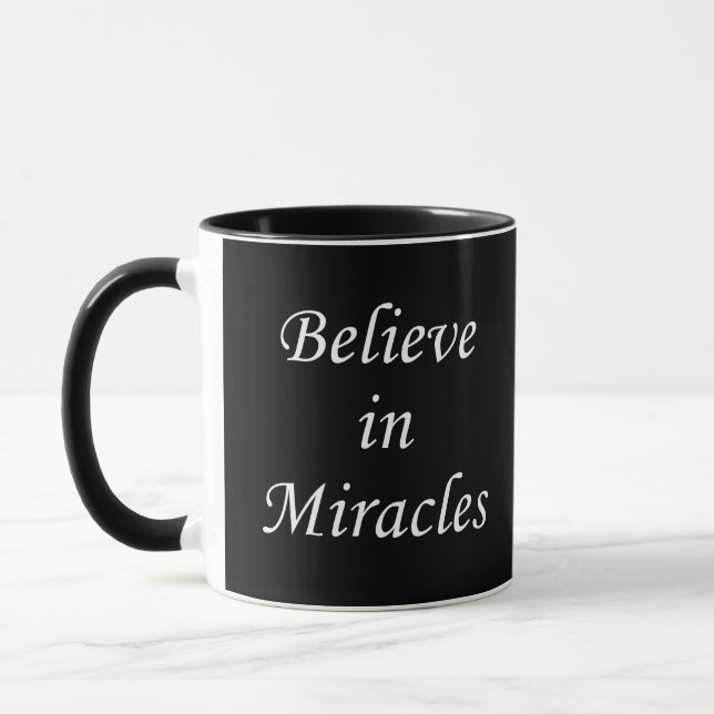 Motivational quotes about life positive sayings mug (Left)
