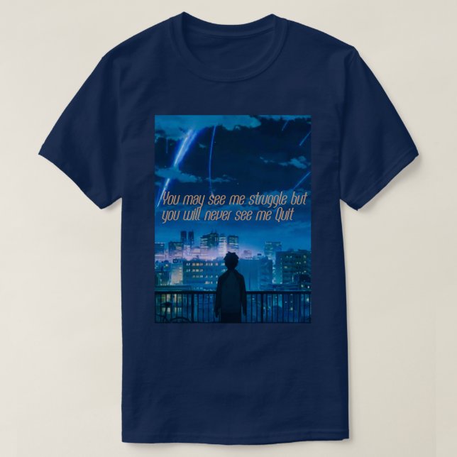 motivational quotes about life T-Shirt (Design Front)