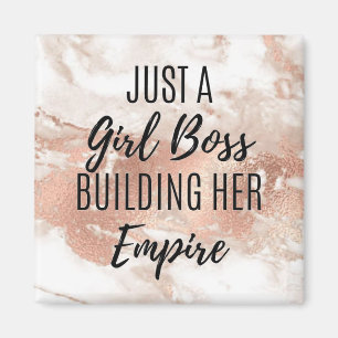 Motivational quotes for Girl Bosses Female Magnet