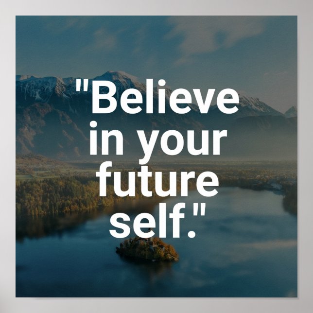 Motivational quotes for life poster (Front)