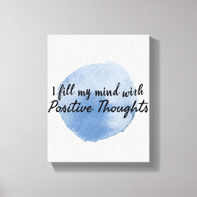 motivational quotes for self acceptance canvas print (Front)