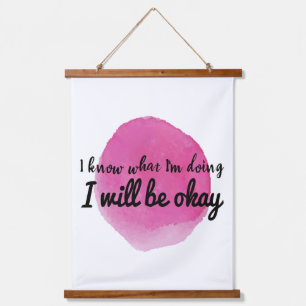 motivational quotes for self care  hanging tapestry