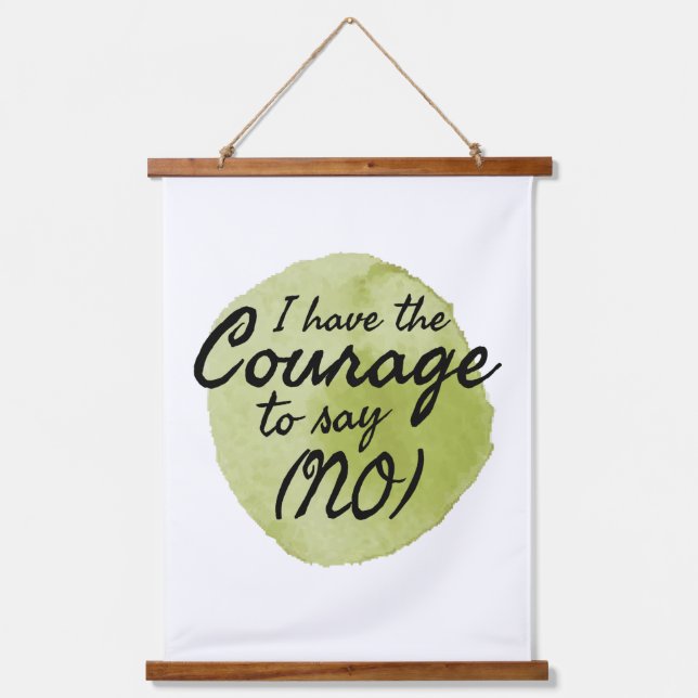 Motivational quotes for self love  hanging tapestry (Front)