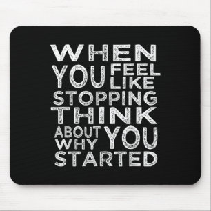 Motivational Quotes Inspirational Gifts For Gym Wo Mouse Mat