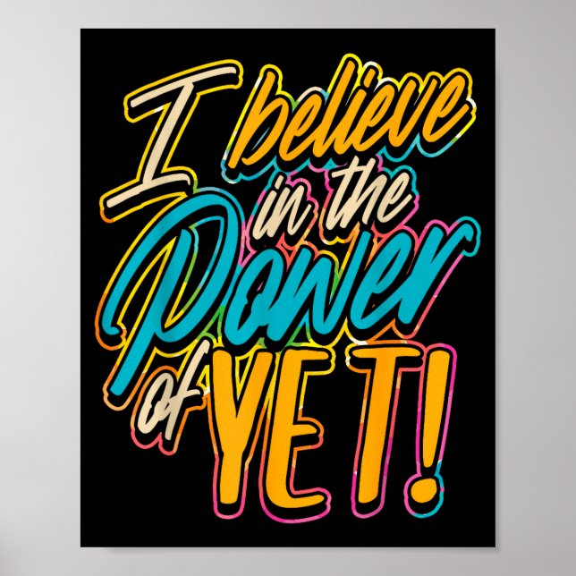 Motivational Quotes Inspirational Saying Message U Poster (Front)